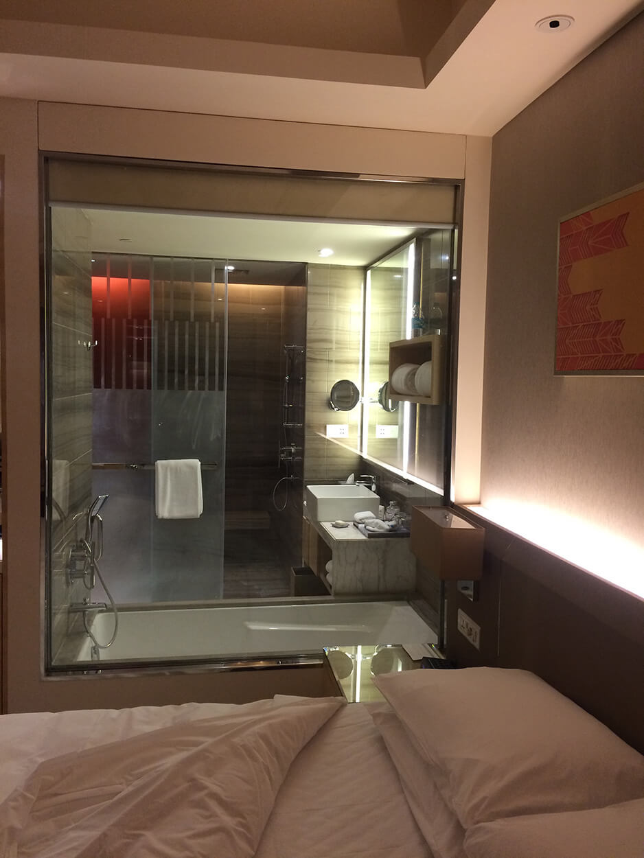Who doesn’t like sleeping in the bathroom?